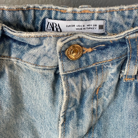 ZARA STRAIGHT LEG JEANS - Picture 3 of 4